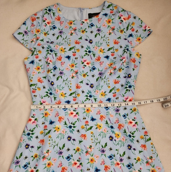 Alexia Admore Floral Sleeveless Midi Dress Size 8 - Picture 3 of 7